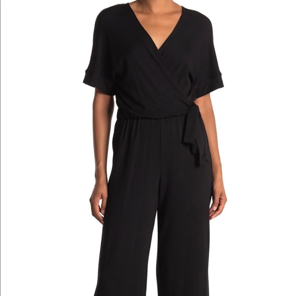 Catherine Malandrino - Black Jumpsuit Wide Leg - M